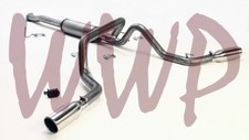 Stainless Dual Split Rear Exit
