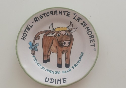 Piatto collezione ceramica - da,