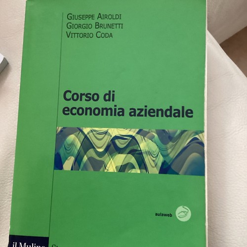 Corso economia aziendale - economia,