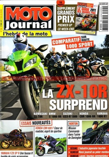 Moto journal 1945 bmw s1000 - 1945,
