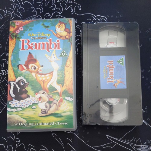 Sealed bambi vhs disney - bambi,