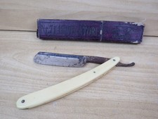 vecchio RASOIO A MANO LIBERA NR 71 IMPERATORE PREZIOSO SOLINGEN barbiere vintage