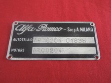 ALFA ROMEO Used Original 10204