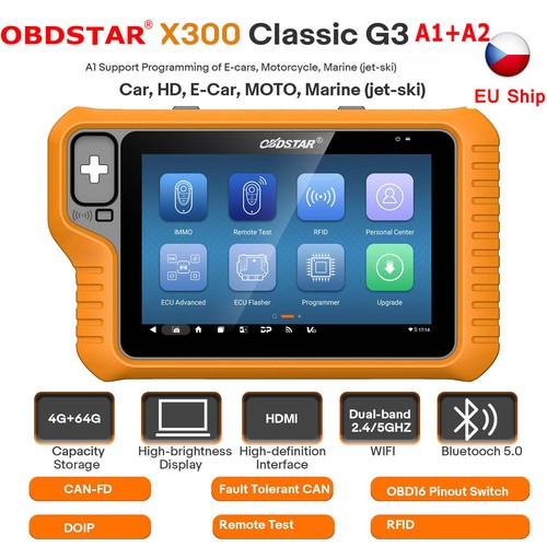 Obdstar x300 classic a2 - g3, a1+a2