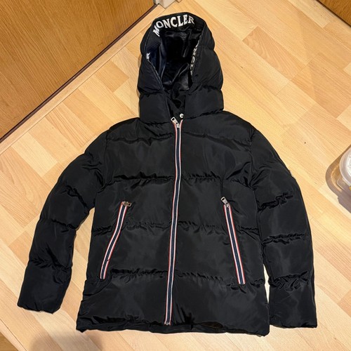 Piumino moncler salzman nero - moncler,