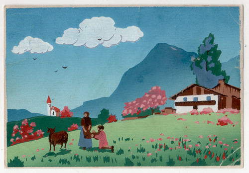 Cartolina artistica - a5,