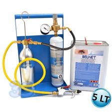 Kit lavaggio impianto refrigerazione condizionamento con azoto e 5 Lt di deterge