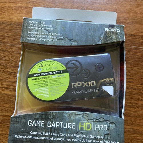 Roxio game capture - game, pro