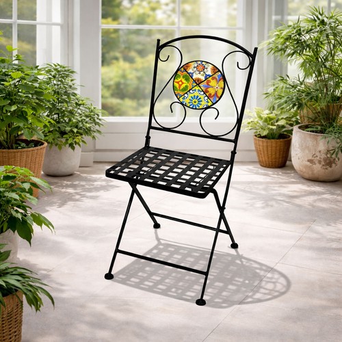 Sedia balcone mosaico - da, a