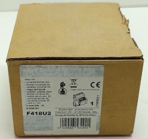 Bticino f418u2 myhome scs - bticino,