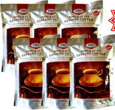 CNI TA Estratto di Ginseng Caffè Istantaneo 20 Bastoncini x 20g (Confezione da 6) ~4/2026