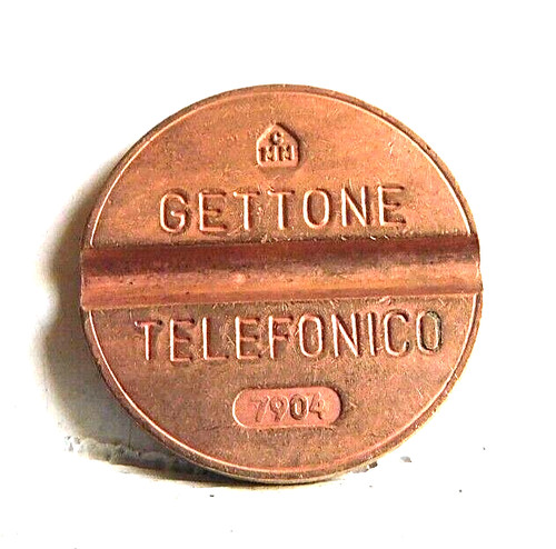 Gettone telefonico zecca cmm - gettone,