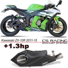 Kawasaki ninja ZX-10R 2011-15 Cs racing Slip-On Scarico 1.3hp)