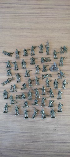 Lotto soldatini plastica anni - lotto,