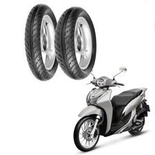 COPPIA PNEUMATICI VEERUBBER VRM224 110-80/16 55T 140-70/16 65S SCARABEO 500