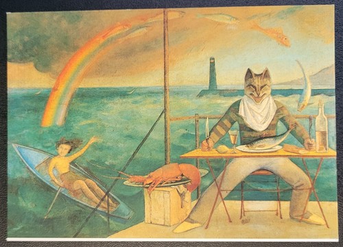 Carta arte balthus gatto - arte,