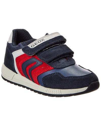 Geox alben leather trim - alben, leather-trim