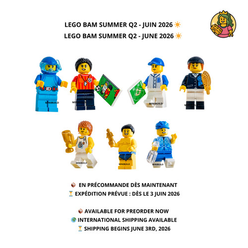 Lego minifigures bam 2026 - minifigures,