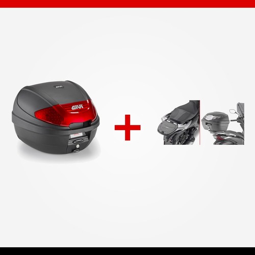 Kit givi e300n2b - bauletto, 30l
