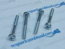 Kit 4 viti fissaggio coperchio manubrio,vespa px 125-150-200 Vesparicambisud