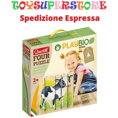 Puzzle legno bambini quattro - puzzle,