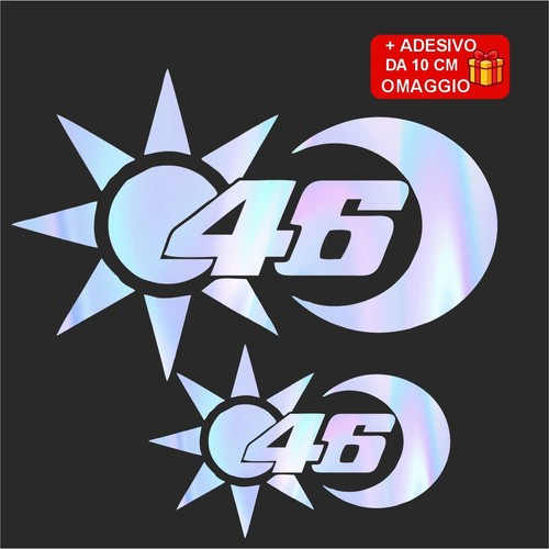 Adesivo valentino rossi - valentino, 46