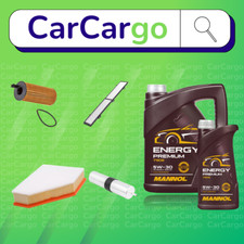 KIT TAGLIANDO BMW SERIE 3 320CD Diesel 2005-2007 OLIO ARIA ABITACOLO CARBURANTE + OLIO MOTORE
