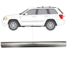 Lamiera di riparazione soglia