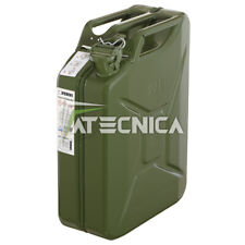 Tanica benzina in metallo omologata 20lt Fervi 0189 taniche trasporto carburante