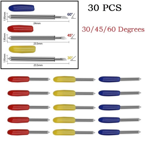 30pcs degrés lames - 45,