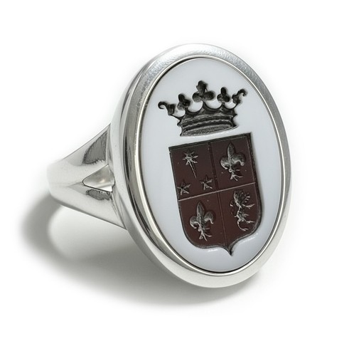 Anello con stemma
