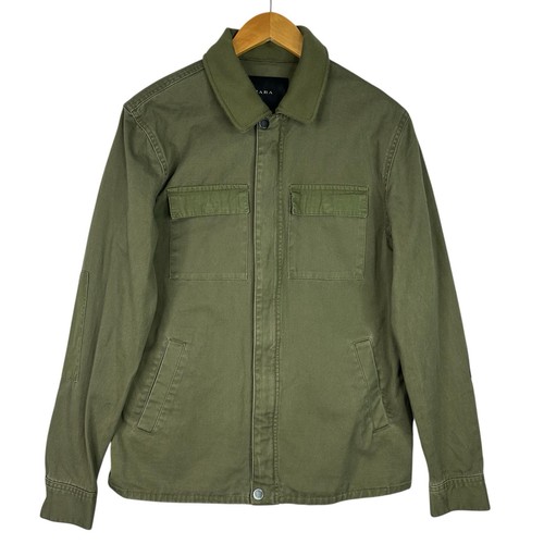 Zara giacca uomo verde - verde, oliva