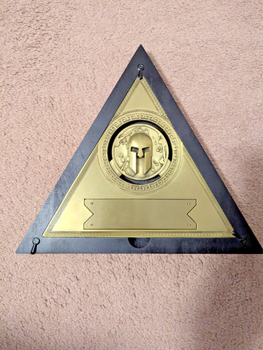 Targa delta oro premio - oro, spartan