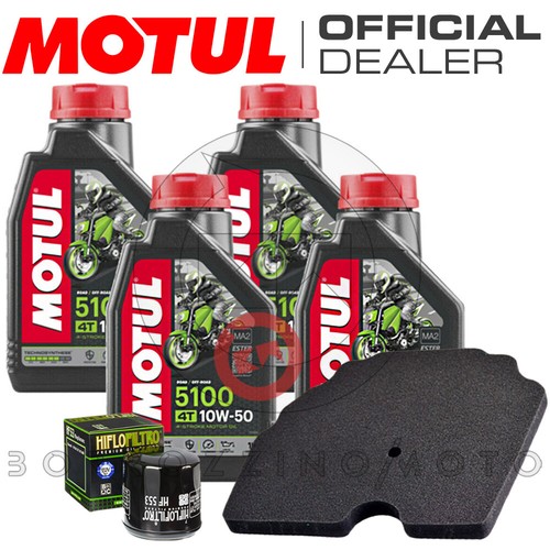 Tagliando 4lt motul 5100 10w50 - tagliando,