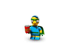 Lego 71009 Minifigures serie 2 Simpson Milhouse vestito Ragazzo Bionico con Buzz