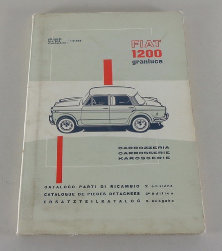 Catalogo parti fiat 1200 - catalogo,