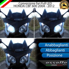 KIT FARO A LED HONDA CBF 600 ANABBAGLIANTE ABBAGLIANTE POSIZIONE H7 + T10 6000K