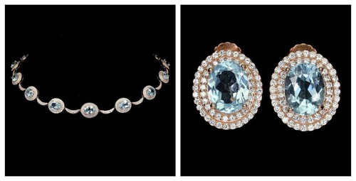 Collana argento orecchini - collana,