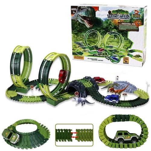 Pista macchinine flessibile - macchinine,