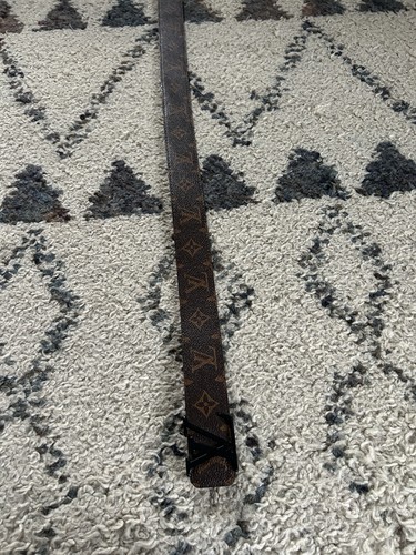 Louis vuitton leather belt - leather,