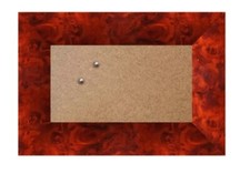 Cornice da tavolo in legno radica di noce classica per foto,stampe  Spess. cm. 3