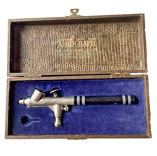Aerografo AE Model aerografo modello artistico vernice spray made in England in scatola vintage