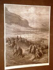 Storia delle Crociate di A. Michaud Illustrazione di G. Dorè Battaglia Antiochia