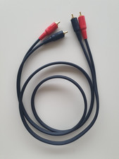 Cavo Audio RCA doppio unito Maschio Maschio Rosso e Nero Connettori per Impianti