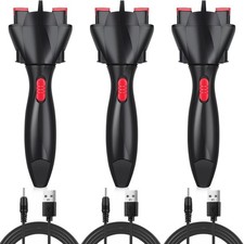 Set 3 Pezzi Intrecciatrice Elettrica Automatica Nera Fai da Te Styling Capelli8480