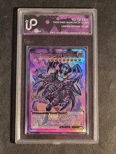 YUGIOH! - MAGO NERO DEL CHAOS TOON - GRAAD - NO PSA BGS - 18 OF 100 - CUSTOM