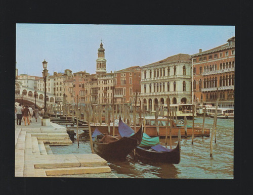 Venezia cartolina canal grande - cartolina,