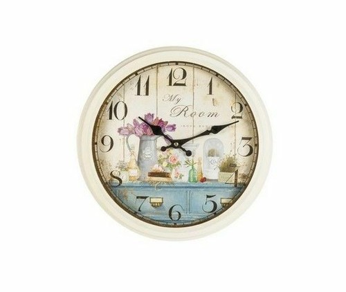 Orologio parete shabby - orologio, da