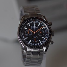 Montre Seiko Chronographe mod Speed Racing Seiko mod vk63 meca-quartz