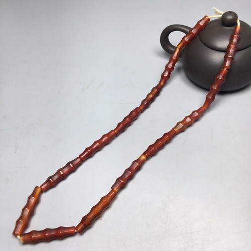 Collana amuleto perle - , dzi
